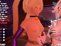 VR Bunny Girl Fucks An Axolotl On Stream
