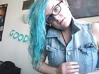'Denim and High Collar Fetish JOI with Blue Ruin'