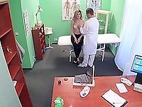 Teenager fucked by the doctor and filmed in secret